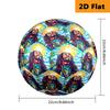 Vibrant Roots Sunshine Soccer Ball Suitable for Both Training and Competition Suitable for Training, Competition, and Indoor and Outdoor Sports.