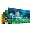 HD Elektrostatischer Aquarium Hintergrund: Kalligraphie & Malerei