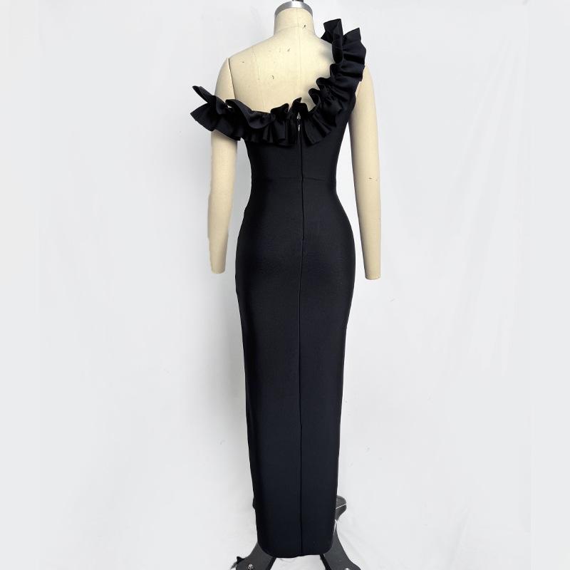 Annual Meeting Festive Bandage Evening Dress