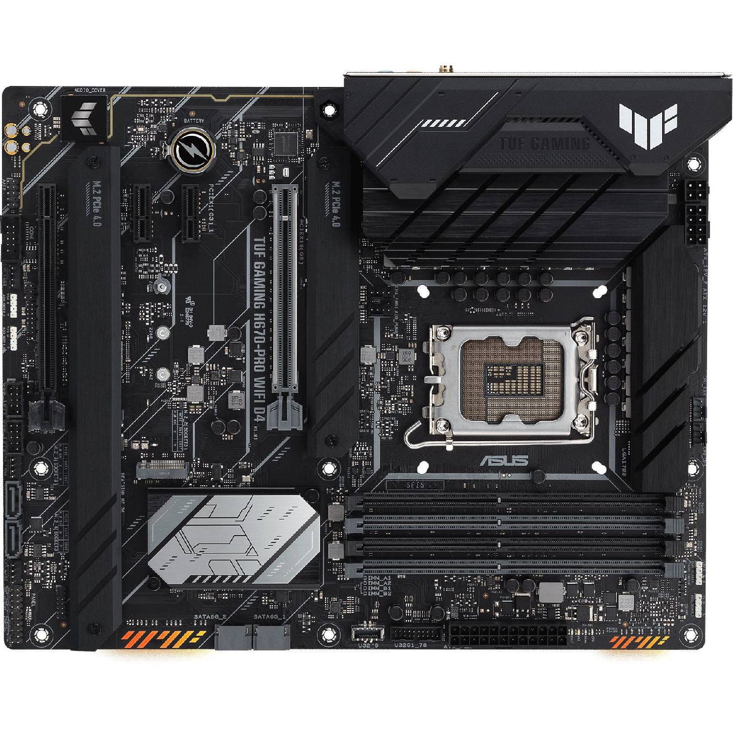 

Материнская плата Asus Tuf Gaming H670-pro Wifi D4