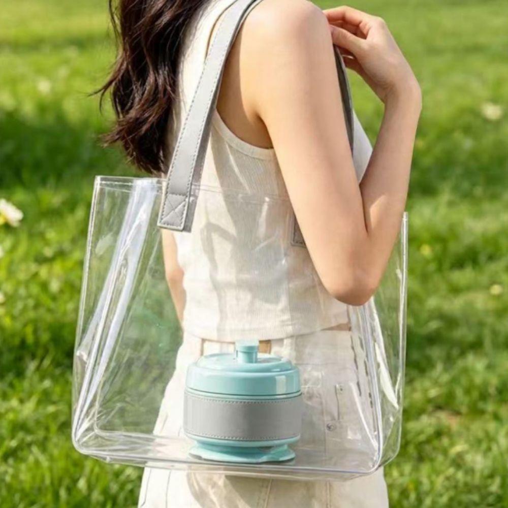 Portable Electric Kettle Foldable Heating Water Cup Small Household Portable Water Boiler  Trip Use