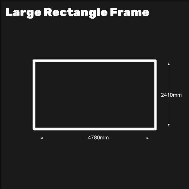 Hexagon LED Car Garage Light Assemble Ceiling Honeycomb Workshop Tube Lamp Auto Washingroom Repair Warehouse Lighting AC110/220V