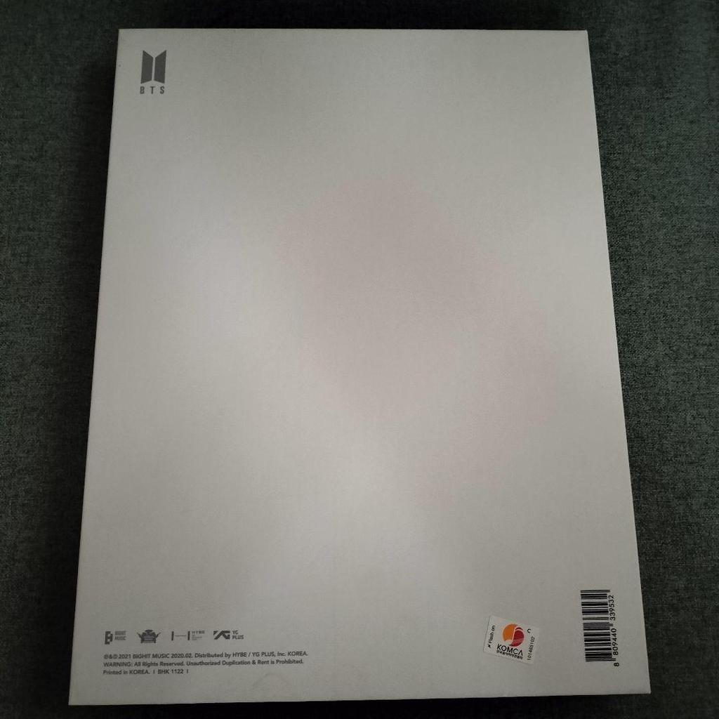 [USED] BTS MAP OF THE SOUL 7 JIN PROOF (with Photocard)