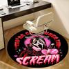Scream Mask,Valentine's Day Gift Chair mat Round Rug Office carpet, Non slip, Suitable for Living Rooms, Bedrooms,Decor1205645a
