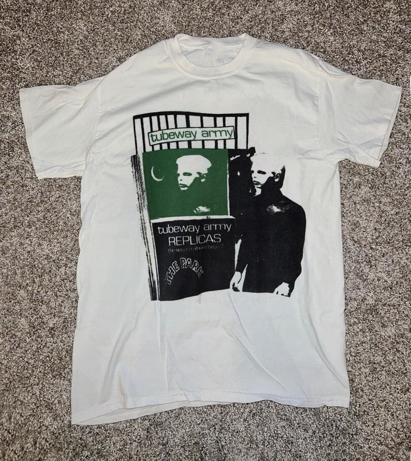 Gary Numan TUBEWAY ARMY ROCK Short Sleeve Unisex T-Shirt All Size BO353 M