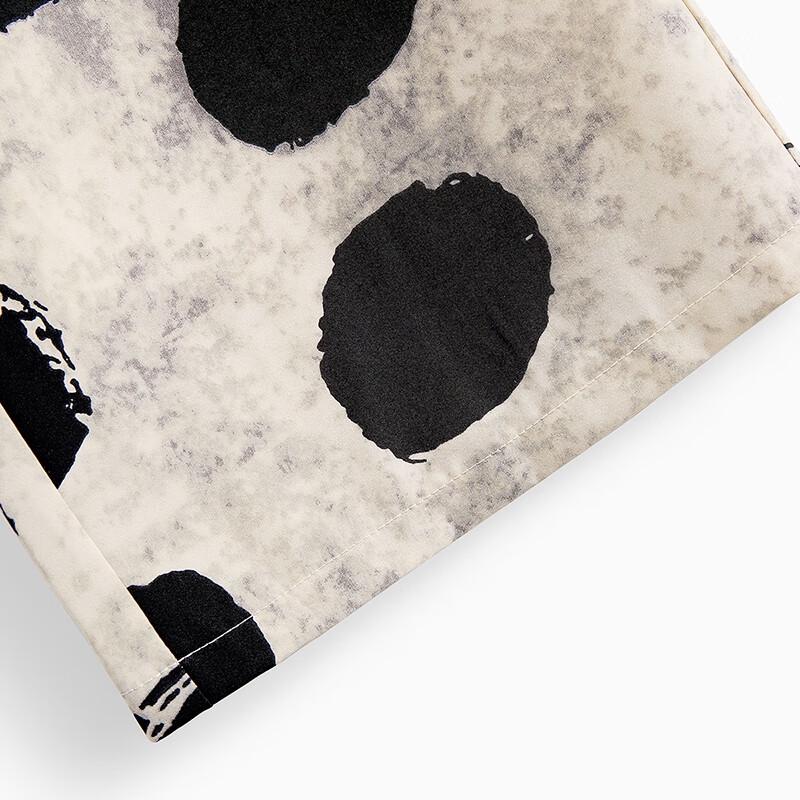 Women's Loose Polka Dot Wide-Leg Pants