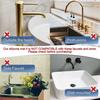 Kitchen Silicone Faucet Pad Kitchen Sink Protection Pad Reusable Drying Mat Dish Sponge Drying Mat Drip Catcher Tray