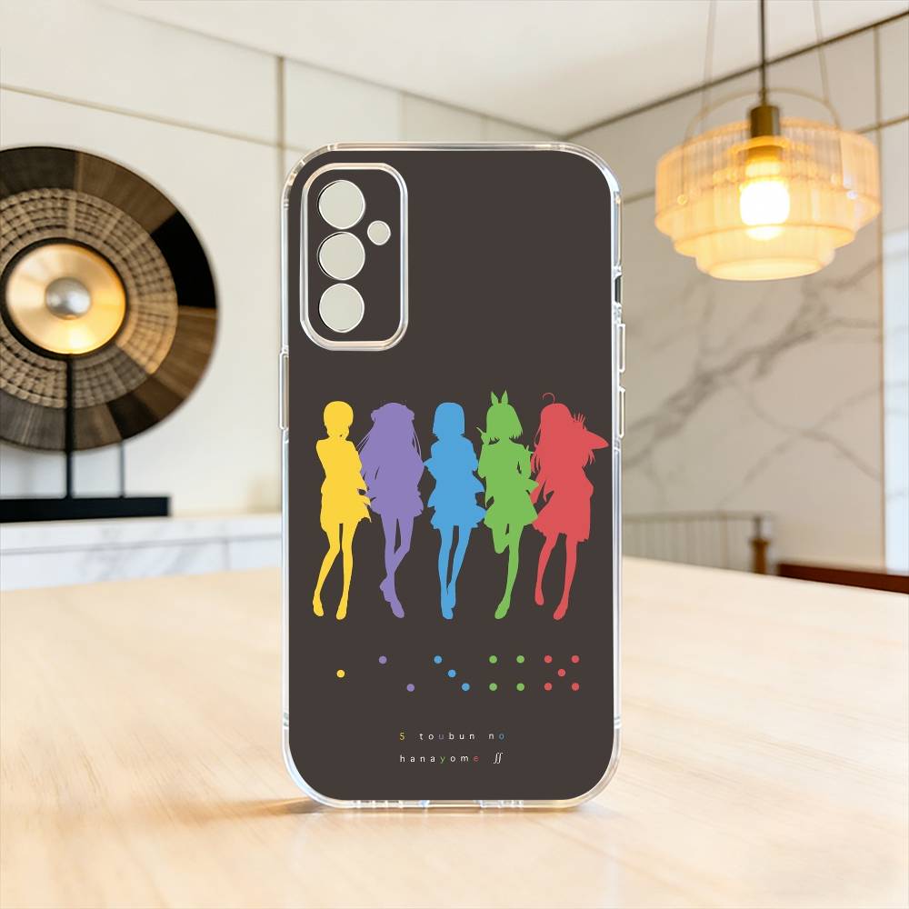 The Quintessential Quintuplets Miku Nakano Phone Case Transparent Silicone Soft For SamsungA10,12,20,21S,30,31,40,50,51,52,70,71