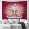 Yoga Mandala Tapestry Background Cloth Hanging Cloth Bedroom Bedside Decorative Wall Cloth Rental Dormitory Tapestry