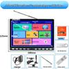 Compact Wireless Digital TV with WiFi and Terrestrial Signal for Seniors - Perfect for Watching Shows, Singing, and Square Dancing