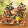 Forest Treehouse Model Micro-Block Assembly Toy - Must-Have Holiday Gift
