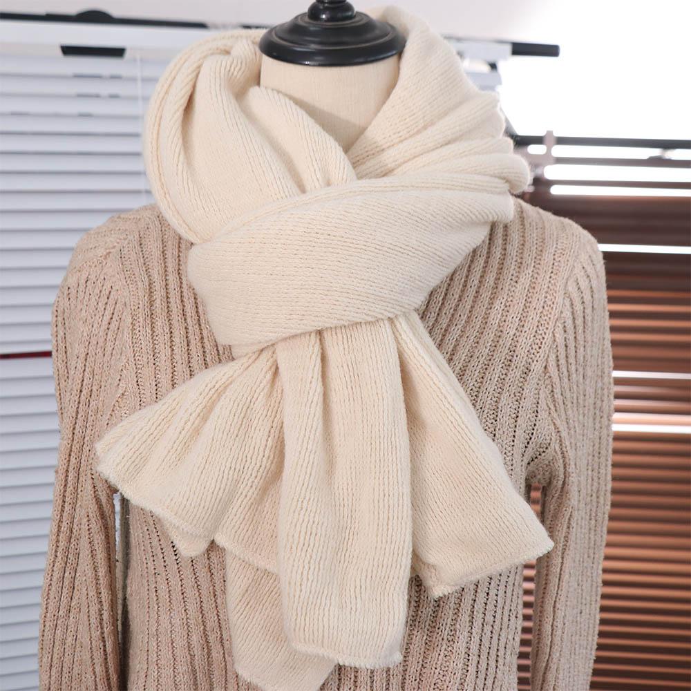 Simple Winter Cashmere Scarf Soft Coldproof Scarf Casual Men Wool Scarf Males