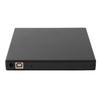 External CD RW Drive USB 2.0 Low Noise High Speed Plug and Play Light Compact DVD Burner for Laptop Desktop