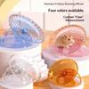 Hamster Flying Disc Running Wheel Strap Avoidance House Golden Bear Frisbee Running Wheel Toy Hamster Toy Little Pet Supplies