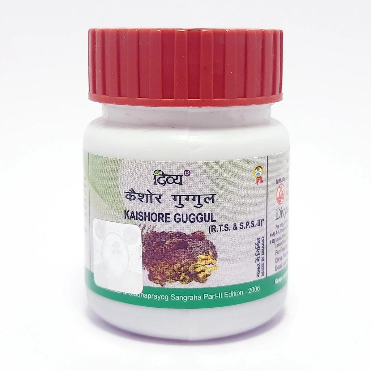 

Patanjali Divya Kaishore Guggul, With Giloy, Guggulu, Sonth, Choti Pippal, Marich, | 40gm
