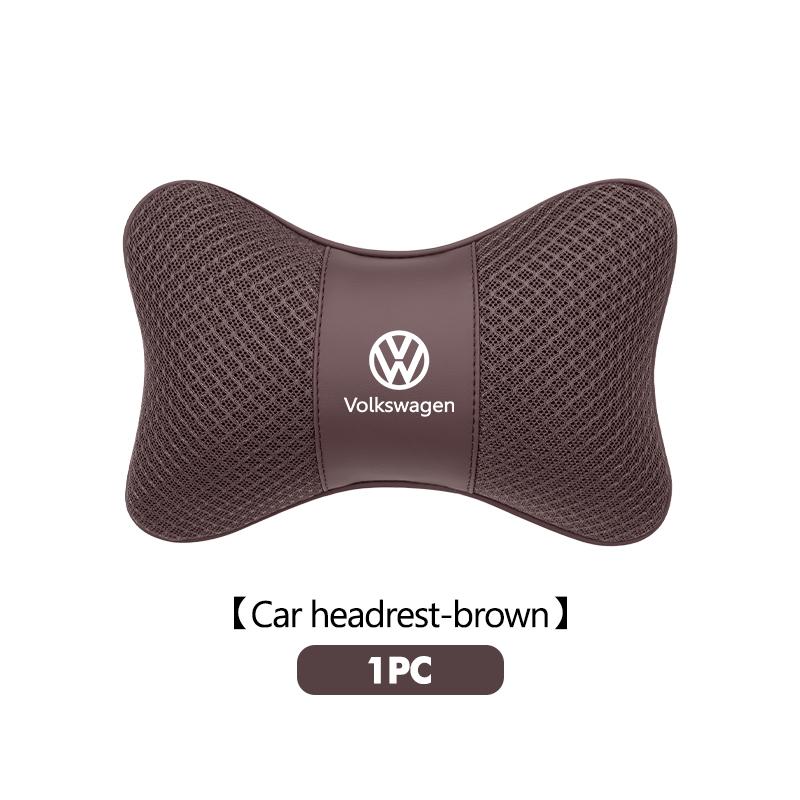 

2026 Hot For Volkswagen VW Car Seat Neck Headrest Lumbar Pillow Support Memory Foam Cushion For Volkswagen VW Scirocco Jetta Bee