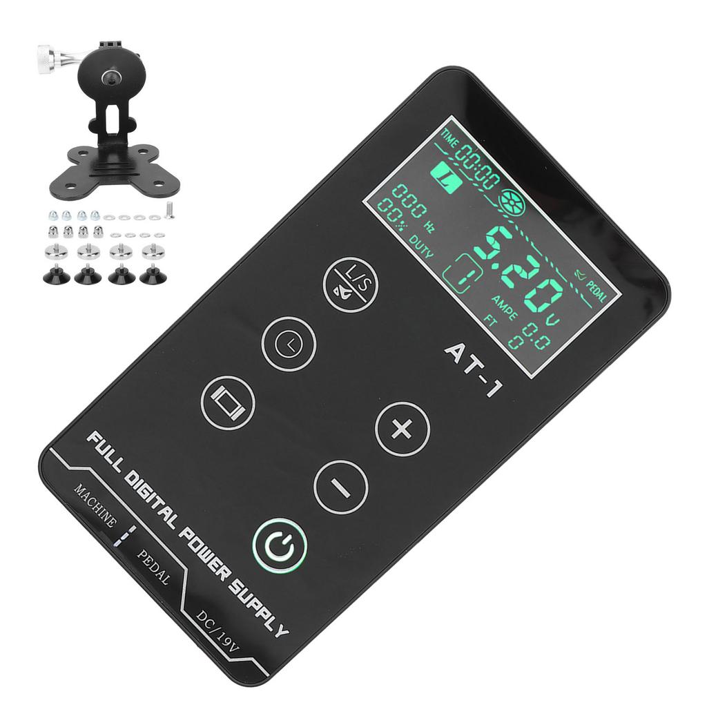 Multifunctional Tattoo Power Supply LCD Touch Screen Tattoo Machine Power Supply 100‑240VUS Plug