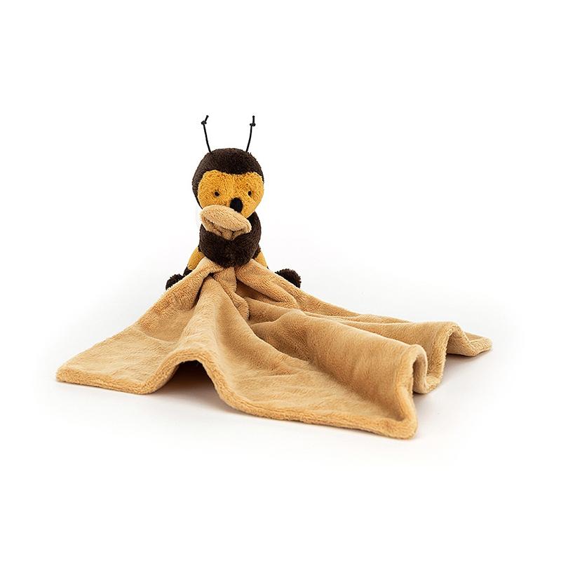 JELLYCAT Shy Bee Pacifying Towel Plush Towel 34cm Long Animal