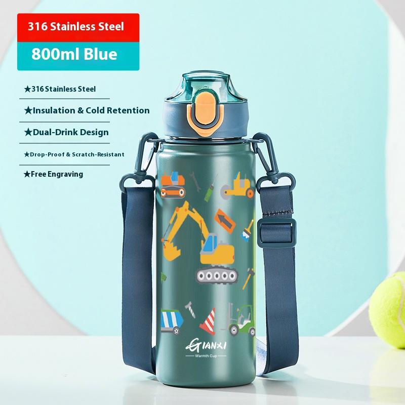 Gianxi Children's Insulated Cup Student specific Water Cup Kindergarten Primary School Large Capacity Cup Insulated Cup