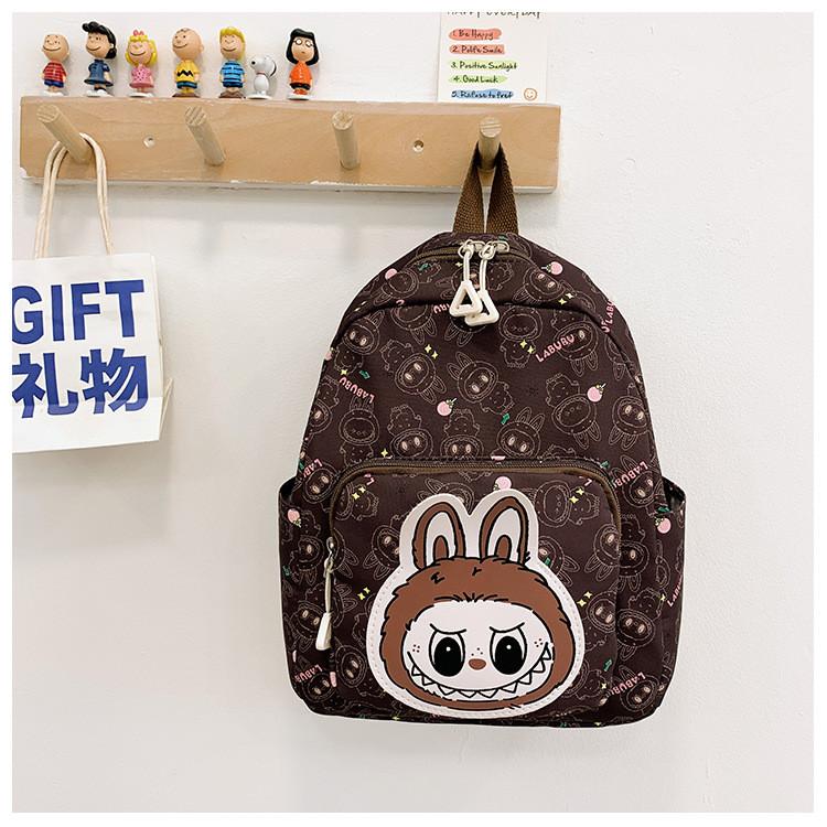 Trendy Labub Children's Backpack Stylish And Versatile Outdoor Daypack For Kids Aged 3-6