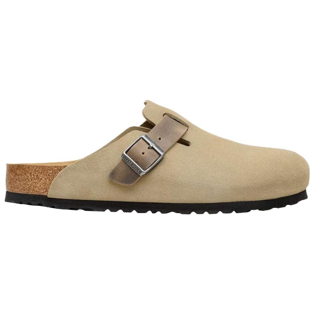 Birkenstock Boston Sandal Faded Khaki Men Sneakers Tan 1031516