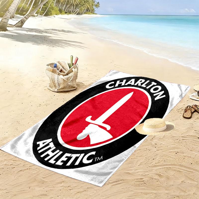 Asciugamano da Spiaggia Charlton, Asciugamano Grande Morbido ad Asciugatura Rapida per Spiaggia Campeggio Nuoto