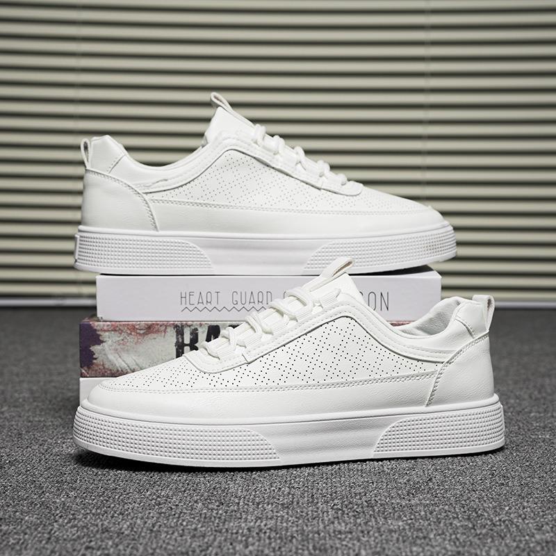 

Уличные дышащие мужские кроссовки для бега Весенние новые удобные кроссовки на платформе Повседневные кроссовки Теннисная обувь Легкая нескользящая обувь на плоской подошве 44 белый