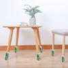 4 Stück Neue Elastische Möbel-Socken Rutschfest Kratzfest Gestrickte Socken Verschleißfest Verdickt Stuhlbein Füße Abdeckungen Zuhause