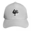 Black  White Rooster Cockerel Baseball Cap hats on offer Snapback Cap Horse Hat hiking hat Womens Beach Outlet  Unisexs