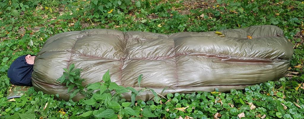travel UNDERQUILT GLOW Genuine Japanese product [BUSHMEN gear] (-2℃)