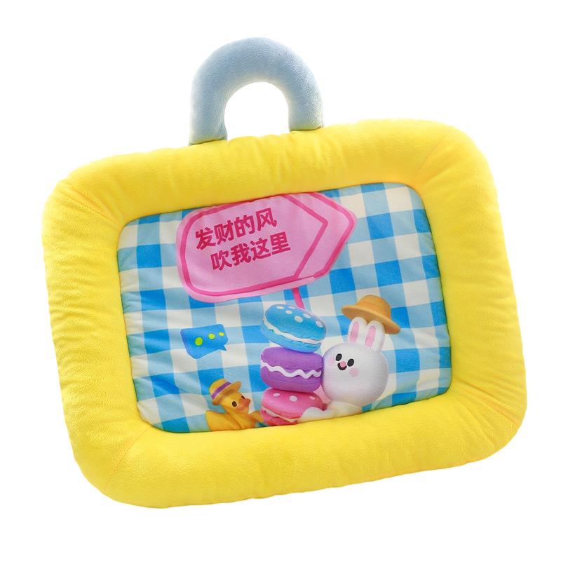 Four Seasons Thickened Warm Cotton Pad for Small/Medium Dogs and Cats - Portable Pet Sleeping Pad
