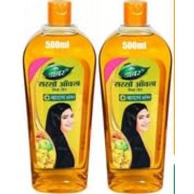 DABAR SARSO AMLA HAIR OIL 500mlx2 Hair Oil (1000 Ml)