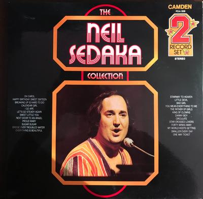 LP Record NEIL SEDAKA - The Neil Sedaka Collection PDA008 RCA Camden 1975 UK Rock Used
