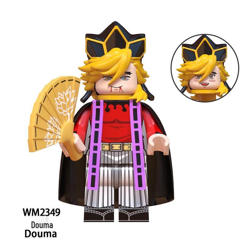 Demon Slayer Building Block Minifigures: WM61167, WM6137, WM6168, WM6162