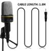 SF920 Omnidirectional Microphone Gaming Condenser Microphone with Holder Stand