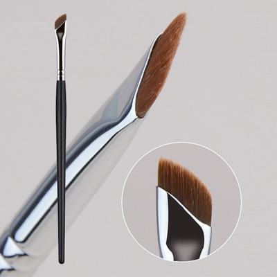 New Sickle Eyeliner Brush Knife Edge Makeup Brush Liquid Eyeliner Brush Ultra Thin Fine Oblique Angle Flat Head Eyebrow Brush