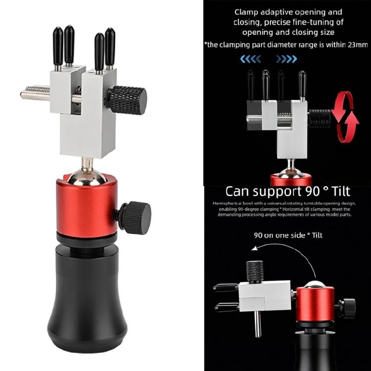 All Angle Positioning Aluminum Clamps Tool Not Slip Rubber Pad Crafting Vise Optimized for Detailed Painting Tasks