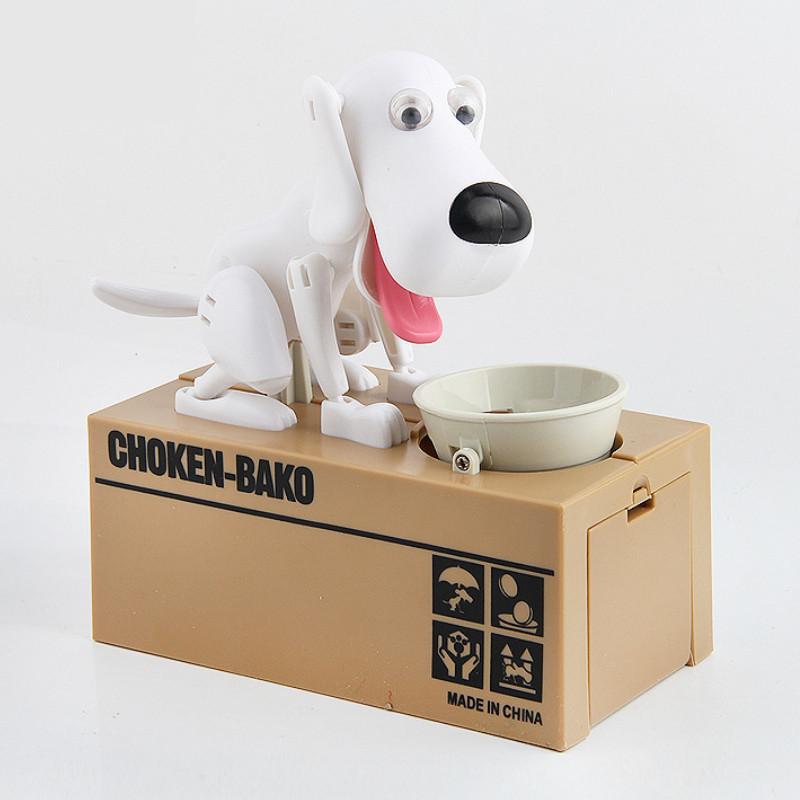 Coin Electric Piggy Bank  Money Stealing Dog Savings Box Cartoon Puppy Toy Gift