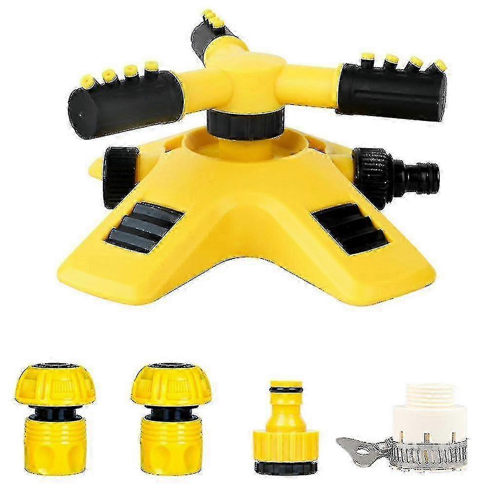 360 degree automatic rotating sprinkler head 6 inch sprinkler head set