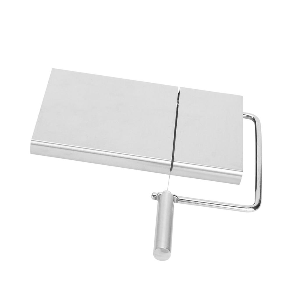 Household Stainless Steel Cheese Ham Butter Cutter with Cutting Wire Kitchen Accesso