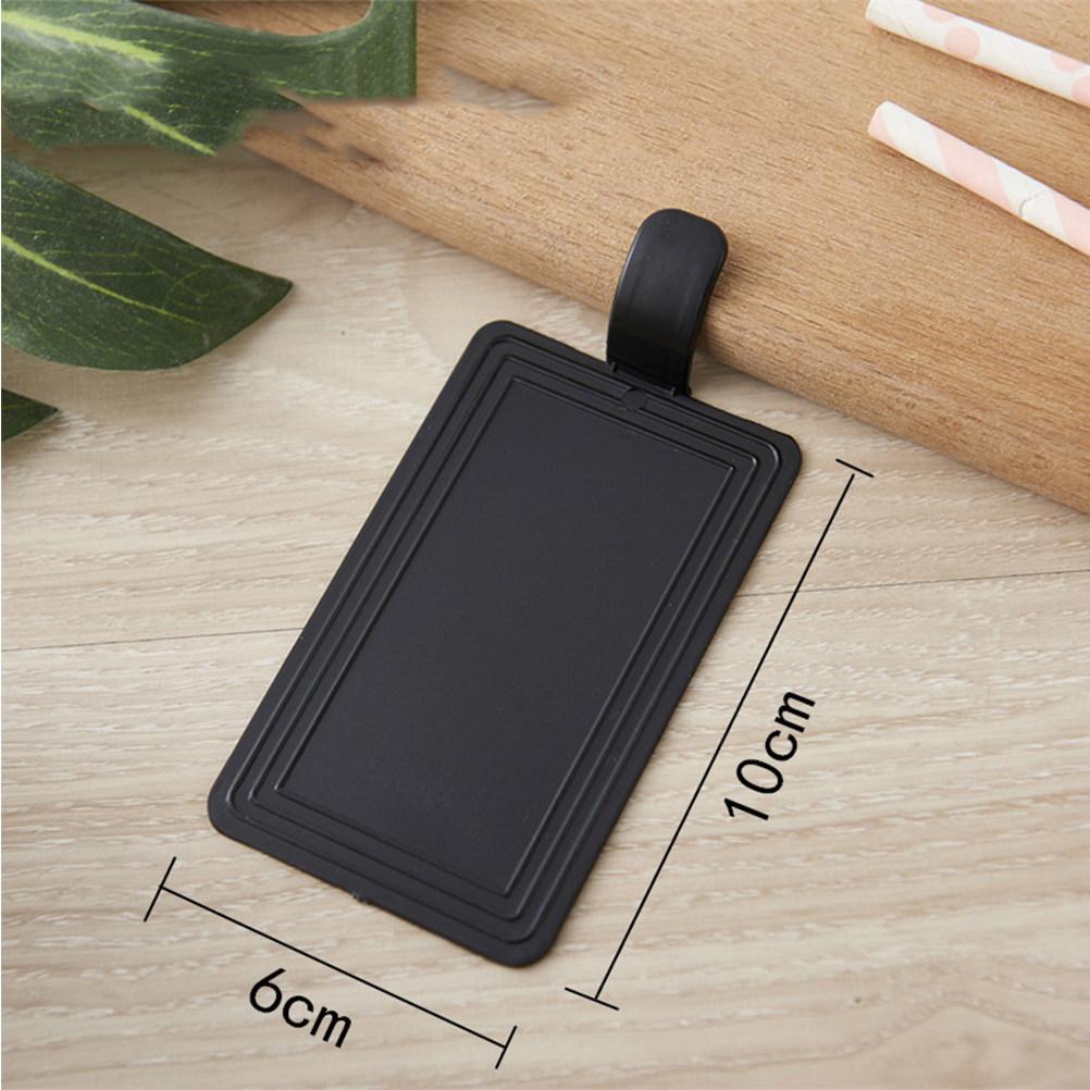 100Pcs Mousse Base Boards Rectangular Cake Boards Dessert Tray Birthday Wedding Black 10x6cm Cake Tools Bake Display