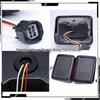 Smoked Style LED Taillight Assembly for Wrangler: Modified Rearview & Turn Signal Light