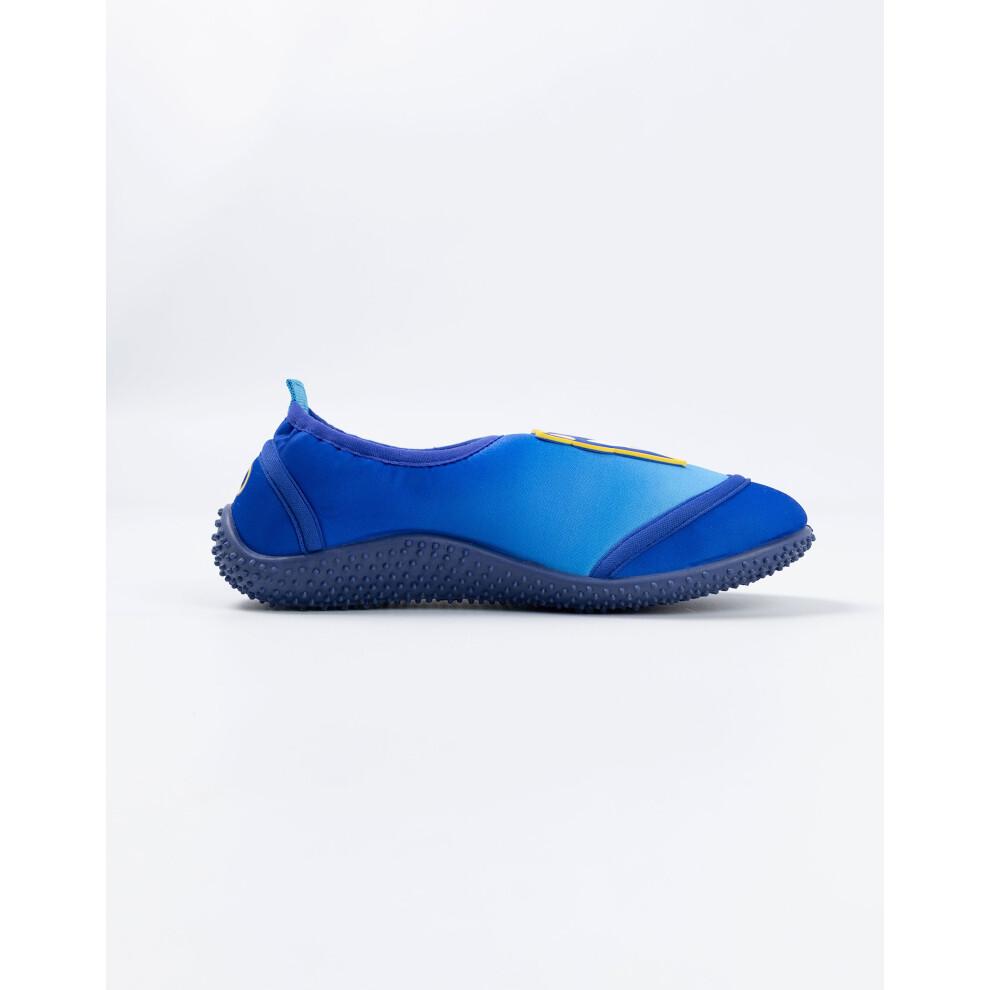 (10 UK Child) Sonic the Hedgehog Aqua Shoes (Boys Blue)