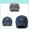Baseball Cap For Men With Embroidered Heart Dog Paw Print Sun Protection Adjustable For Spring Outdoors