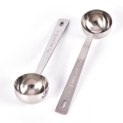 Coffee Measuring Spoon Tablespoon Stainless Steel Scoop Coffee Tea Baking Sugar
