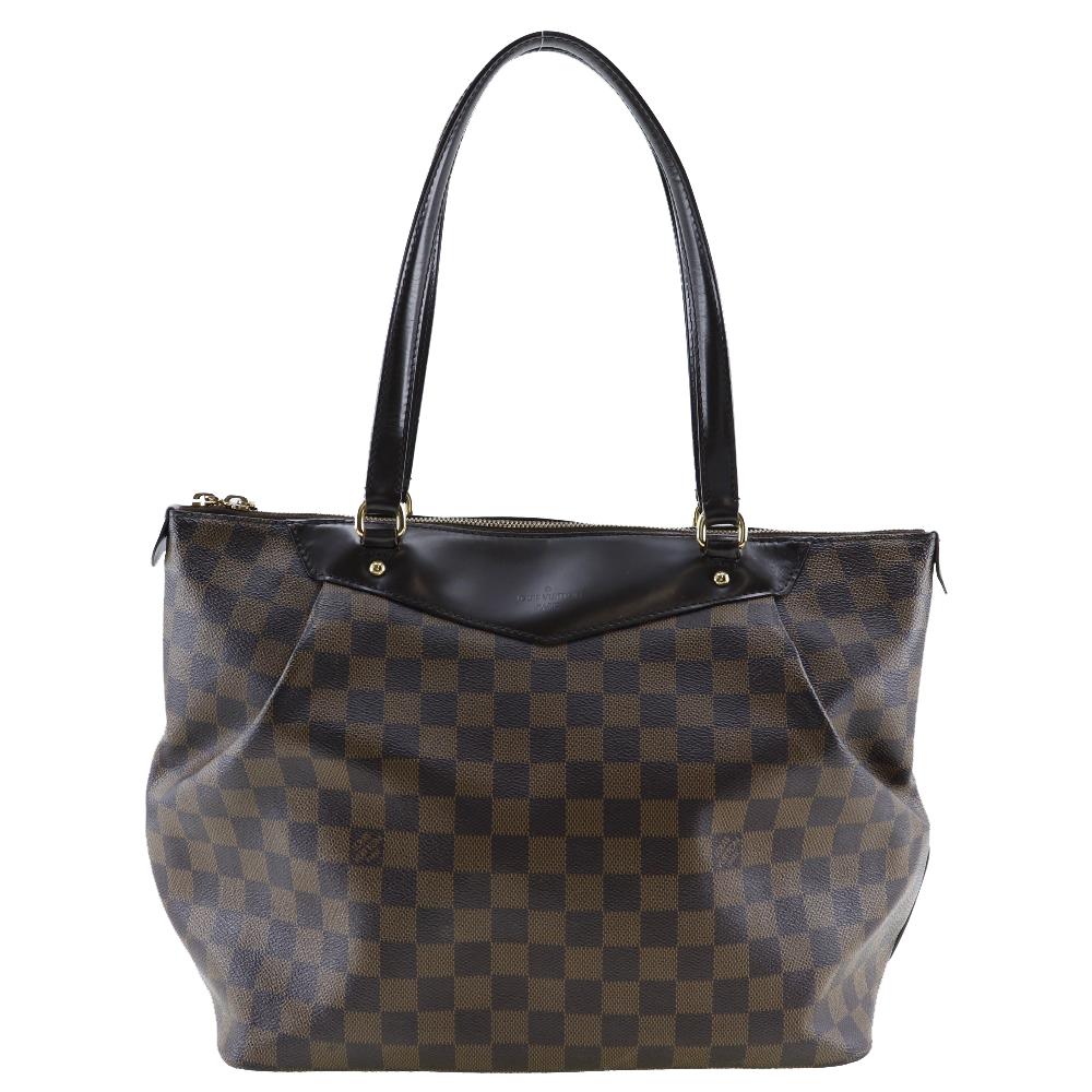 LOUIS VUITTON Westminster GM Shoulder Bag N41103 Brown Damier canvas Women Used