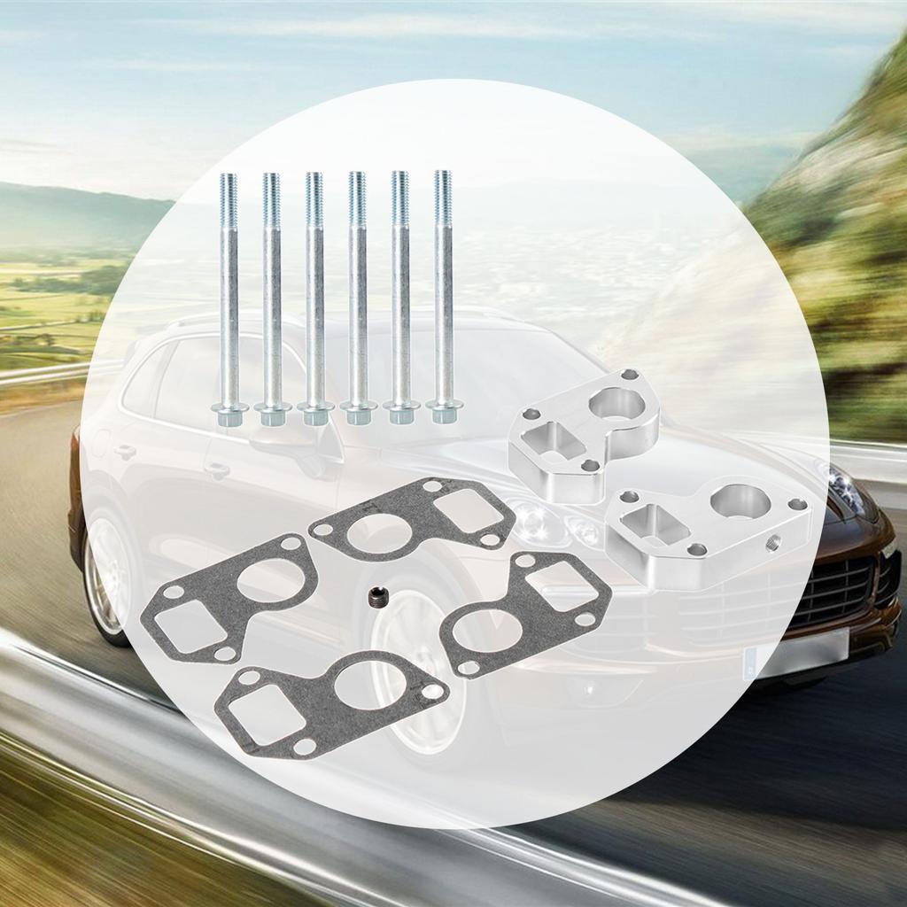 Aluminium Alloy High Accuracy LS Water Pump Spacers Kit Water Pump Spacers Gasket Adapter Swap Kit Compatible for Engine