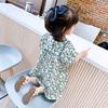 Girls Summer Floral Short Sleeve Dress Cute Princess Baby Toddler Casual Party Sundress For Kids