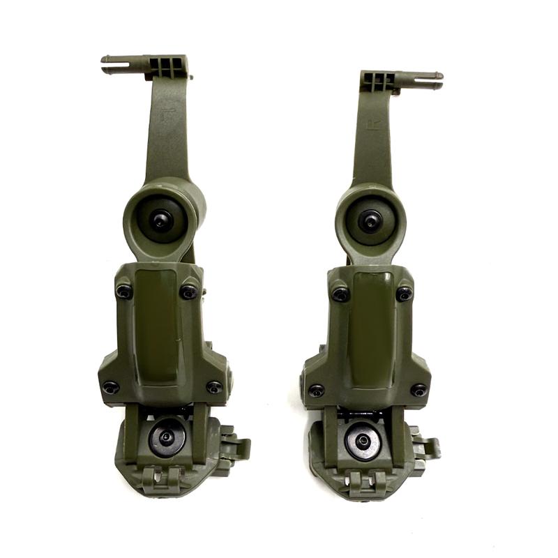 Tactical Helmet Rail Adapter for PELTOR ComTac Airsoft Shooting Accessories Headset Mount Fit Ops Core ARC Team Wendy MLOK Rail