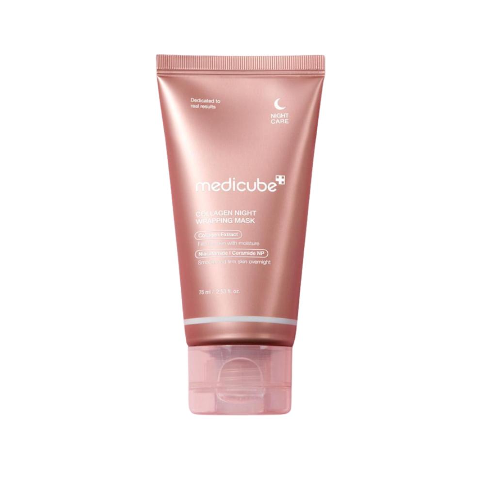 [MEDICUBE] Collagen Night Wrapping Mask 75ml (+ Brush Set)